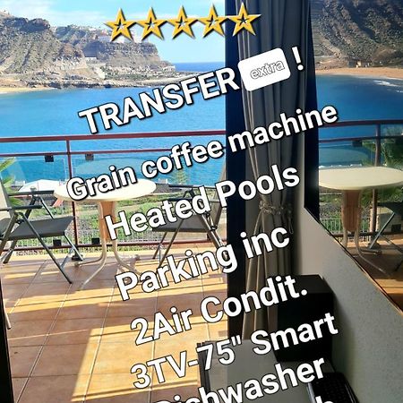 Deluxe 3 Rooms74M2,2Air Condit 2Tv Seaview On Amadores,2 Heatpools, Parking, 600 Mb,Dishwasher,2Lift,,3 Beaches Playa Del Cura  Buitenkant foto