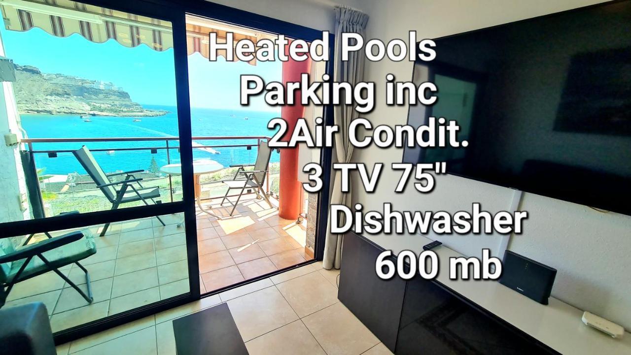 Deluxe 3 Rooms74M2,2Air Condit 2Tv Seaview On Amadores,2 Heatpools, Parking, 600 Mb,Dishwasher,2Lift,,3 Beaches Playa Del Cura  Buitenkant foto
