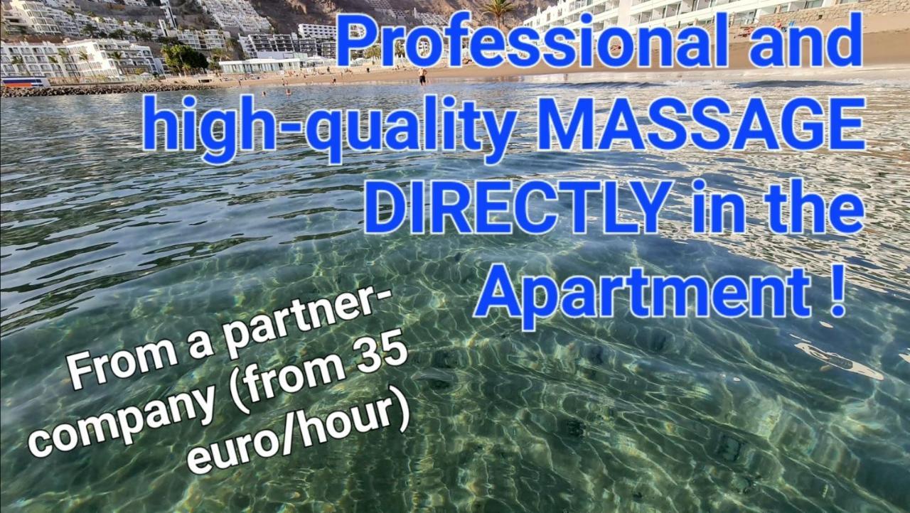 Deluxe 3 Rooms74M2,2Air Condit 2Tv Seaview On Amadores,2 Heatpools, Parking, 600 Mb,Dishwasher,2Lift,,3 Beaches Playa Del Cura  Buitenkant foto